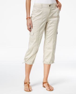Style & Co Cargo Capri Pants in Regular & Petite Sizes, Created for ...