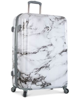 Heys Bianco Stone-Print 30" Hardside Spinner Suitcase