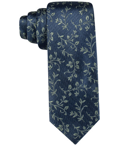 Ryan Seacrest Distinction™ Men's Brookhurst Vine Slim Tie, Only at Macy's