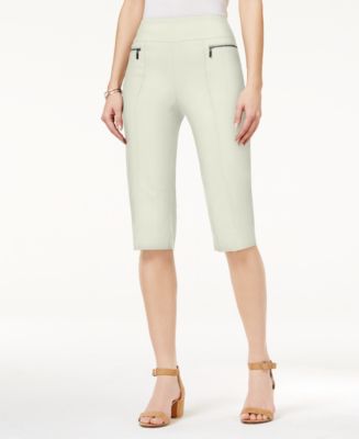 macy's pull on capri pants