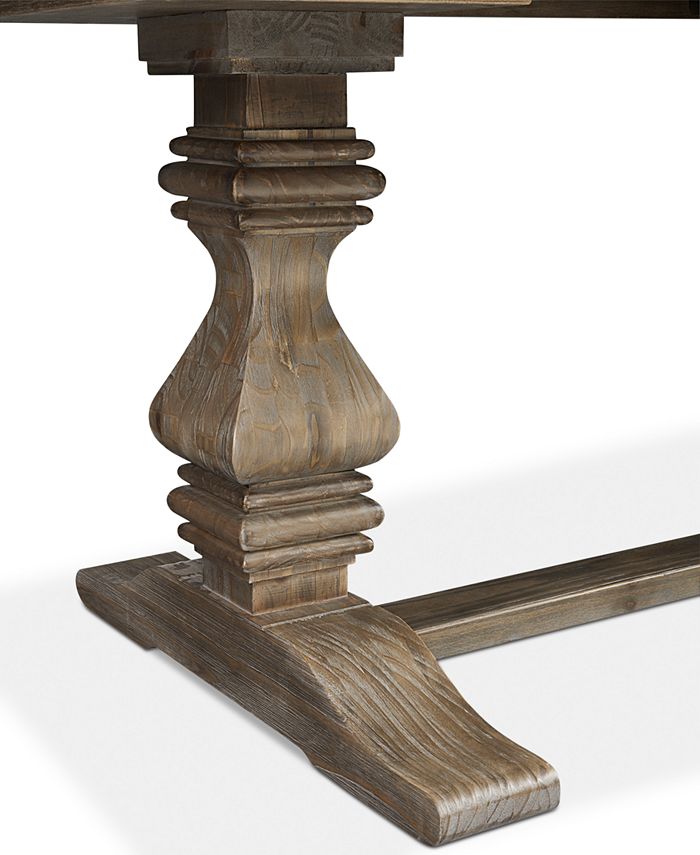Macys tristan dining table sales