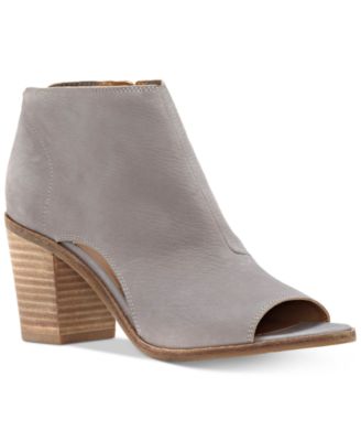 Lucky Brand - Kasima Peep-Toe Block-Heel Booties