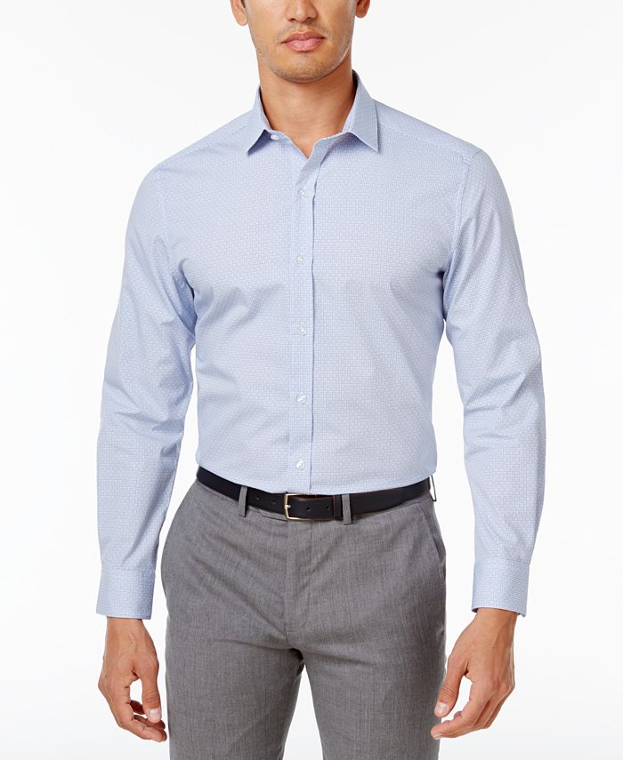 Bar III Men's Slim-Fit Stretch Dress Shirt, Created for Macy's