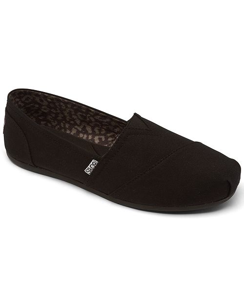 skechers women's bobs plush peace and love casual shoes