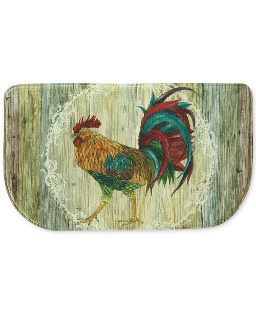 Bacova Rooster Strut 18" x 30" Slice Kitchen Rug & Reviews Kitchen