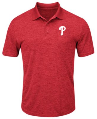 Majestic Men's Philadelphia Phillies First Hit Polo Shirt