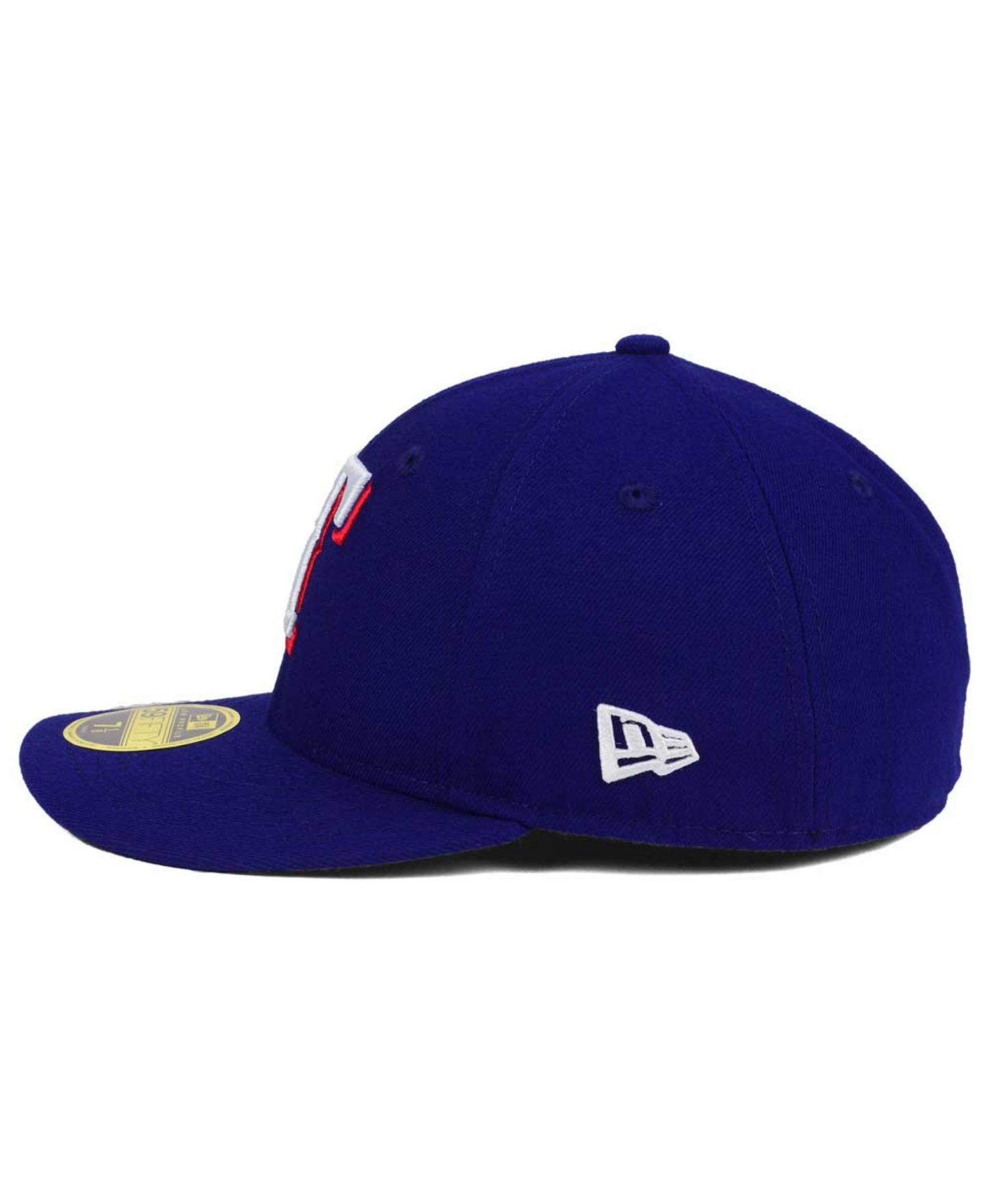 Мужская кепка New Era Texas Rangers Low Profile AC Performance 59FIFTY — фото 5