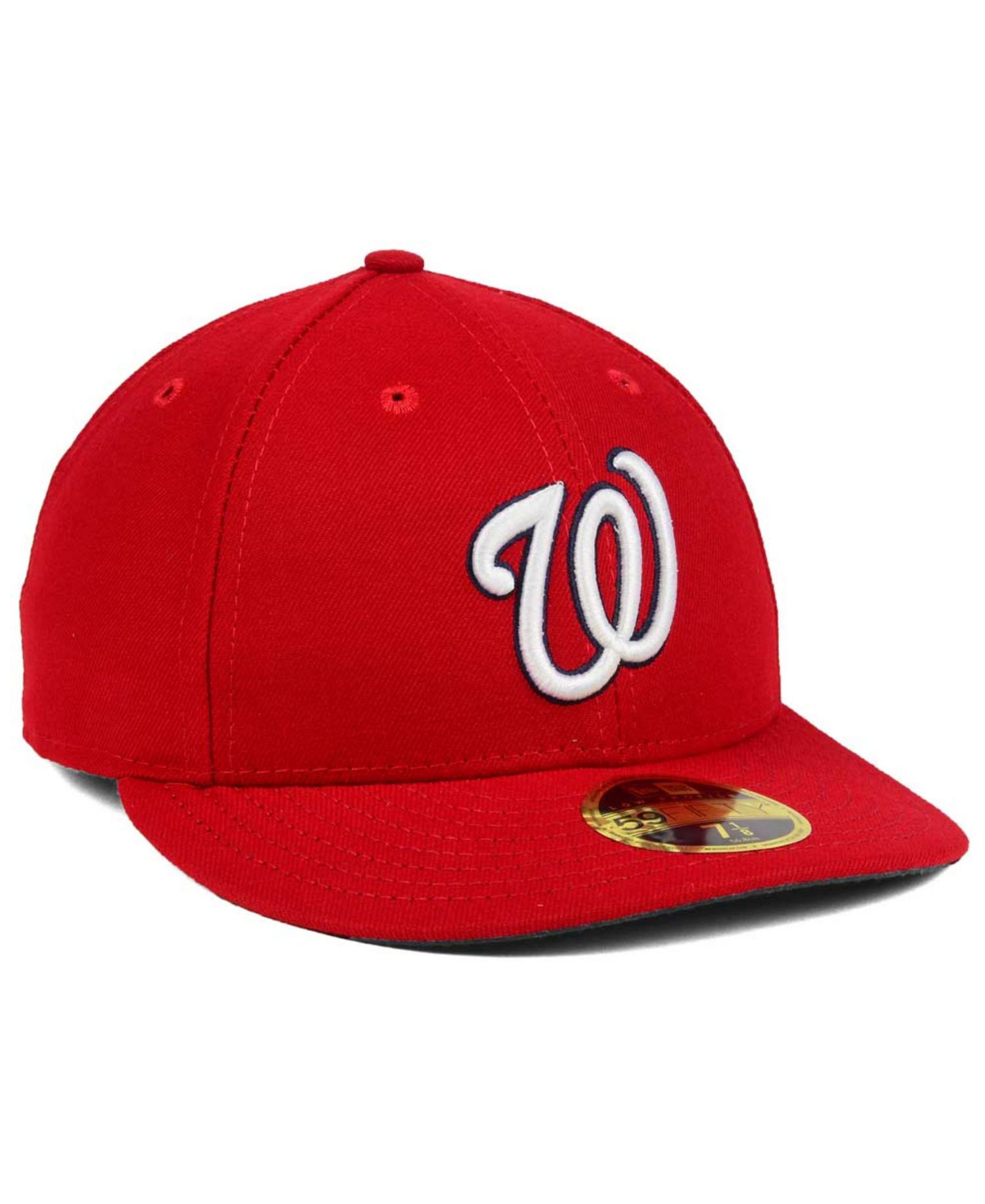 Washington Nationals Low Profile AC Performance 59FIFTY Cap
