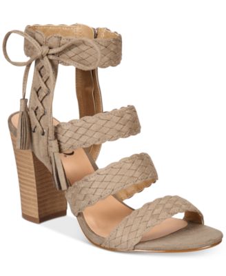 XOXO - Binnie Strappy Block-Heel Sandals