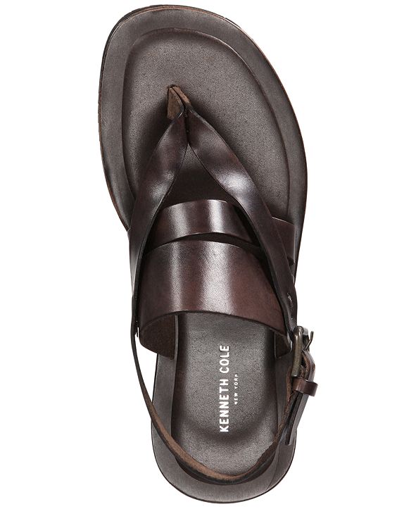 kenneth cole mens sandals leather