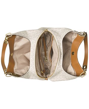 Michael Kors Signature Fulton Large Shoulder Bag Macy s