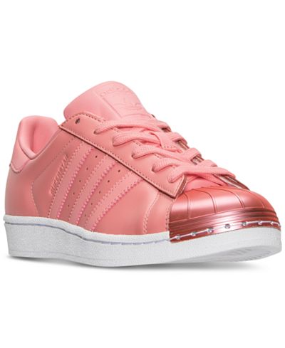 adidas Women's Superstar Metal Toe Casual Sneakers from Finish Line ...