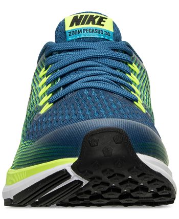 Nike Big Boys Air Zoom Pegasus 34 Running Sneakers from Finish