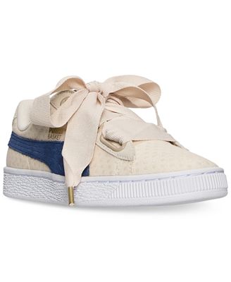 puma basket heart denim puma basket heart denim