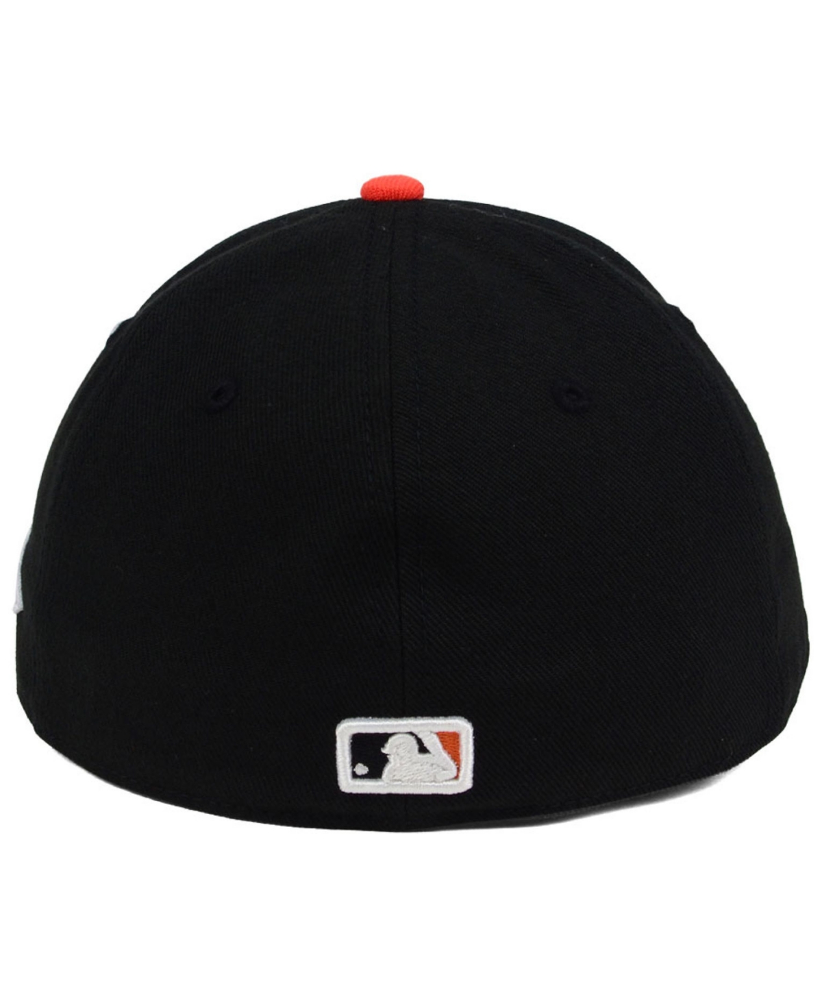 Shop New Era Baltimore Orioles Low Profile Ac Performance 59fifty Cap In Black,white,orange