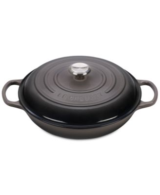 Signature Enameled Cast Iron 3.5-Quart Braiser