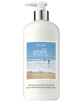philosophy - Pure Grace Summer Surf Softening Cleanser For Hair And Body, 16 oz