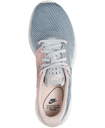 Nike women's tanjun racer cheap casual sneakers from finish line