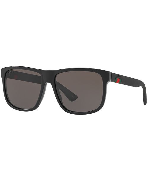 Gucci Sunglasses, GG0010S & Reviews - Sunglasses by Sunglass Hut - Men - Macy&#39;s