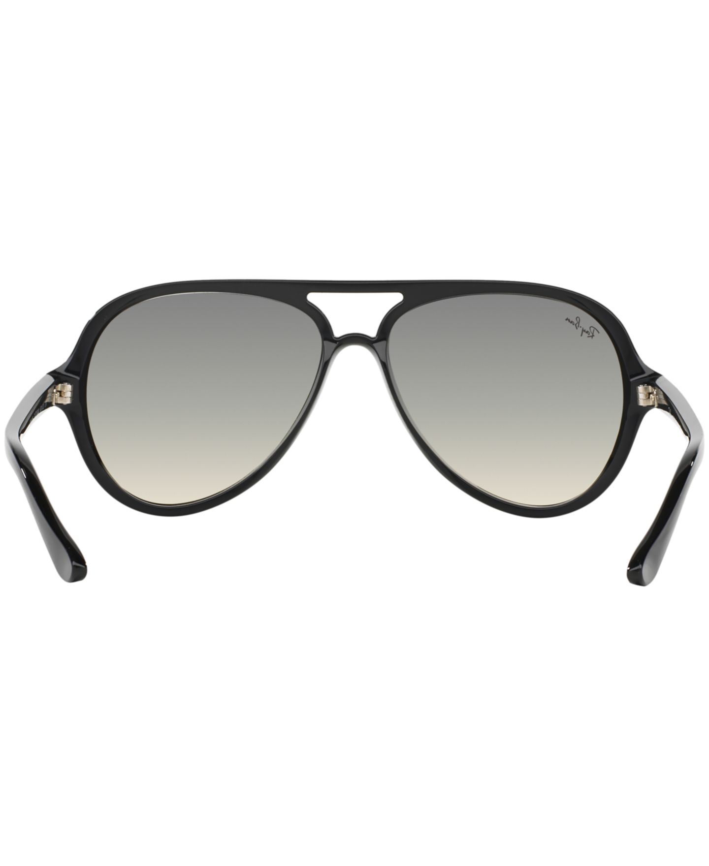 Женские солнцезащитные очки Ray-Ban Sunglasses, RB4125 Cats 5000, цвет: Серый / Чёрный — фото 5