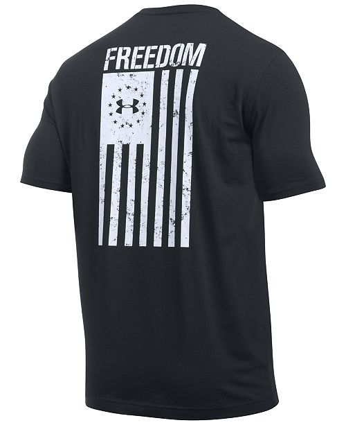 Under Armour Men's Freedom Flag Short Sleeve T-Shirt & Reviews - T ...
