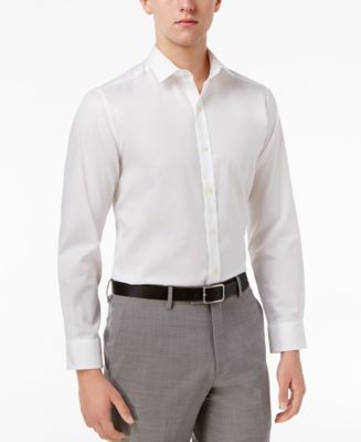 Bar III Men's Classic/Regular Fit Stretch Dress Shirt, Created for Macy ...