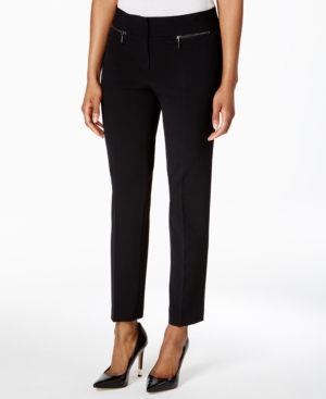 image of Nine West Zip-Pocket Pants