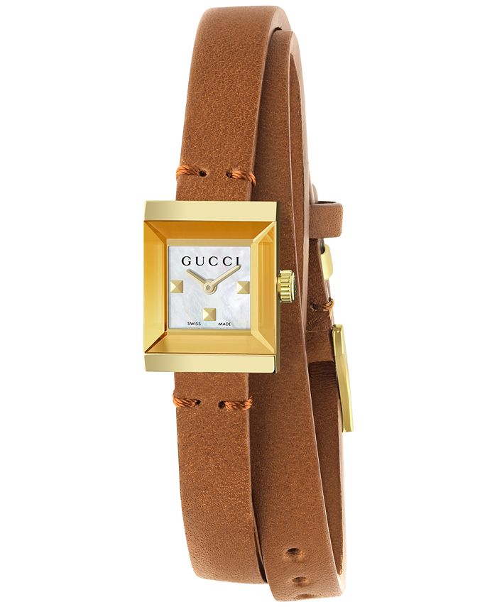 Gucci double cheap strap watch