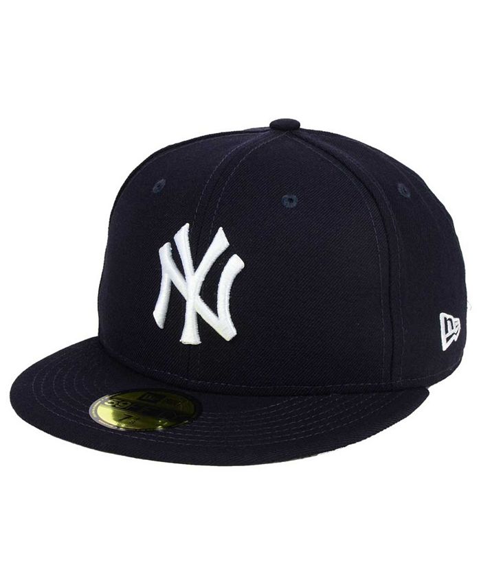 New Era New York Yankees Banner Patch 59FIFTY Cap - Macy's