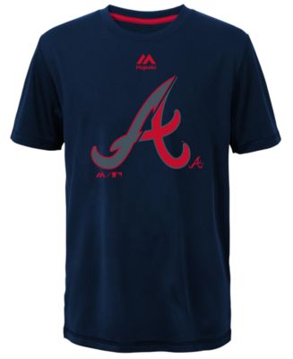 Majestic Atlanta Braves Split Series Ultra T-Shirt, Big Boys (8-20) - Macy's