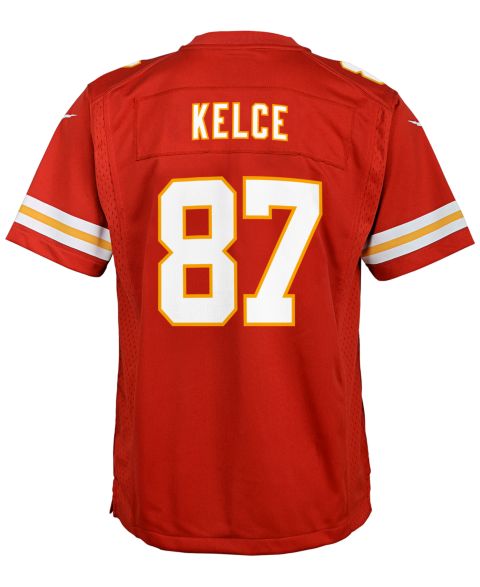 Детское джерси Nike Travis Kelce Kansas City Chiefs Game, 8-20 лет, цвет: Красный