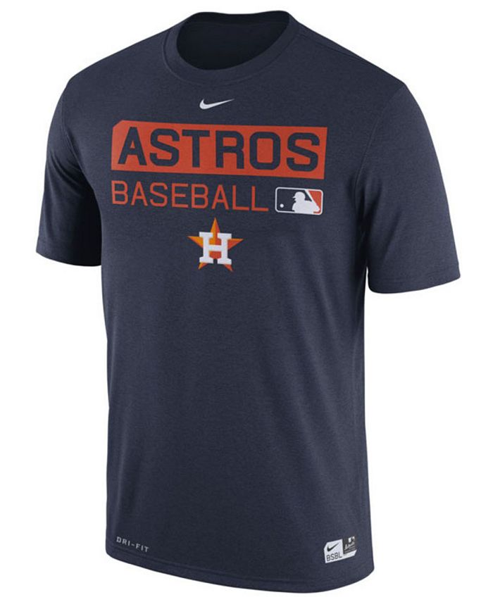 Nike Men's Houston Astros Legend Team Issue Dri-FIT T-Shirt - Macy's