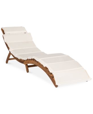 Irena Outdoor 3-Pc. Lounge Set (2 Lounges & 1 End Table)