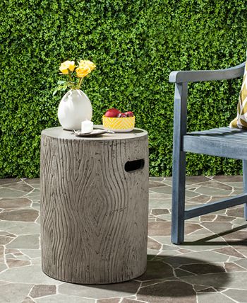 Safavieh - Vickie Outdoor Accent Table, Quick Ship
