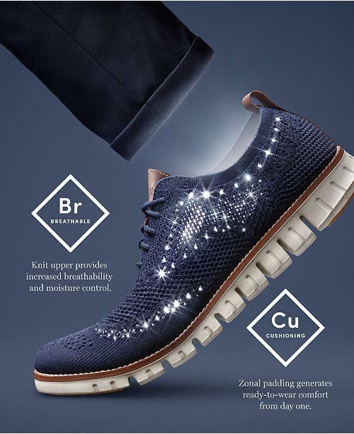 Cole Haan Men S Zerogrand Stitchlite Oxfords Reviews All Men S