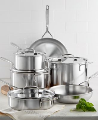 Demeyere - 5-Plus 10-Pc. Stainless Steel Cookware Set