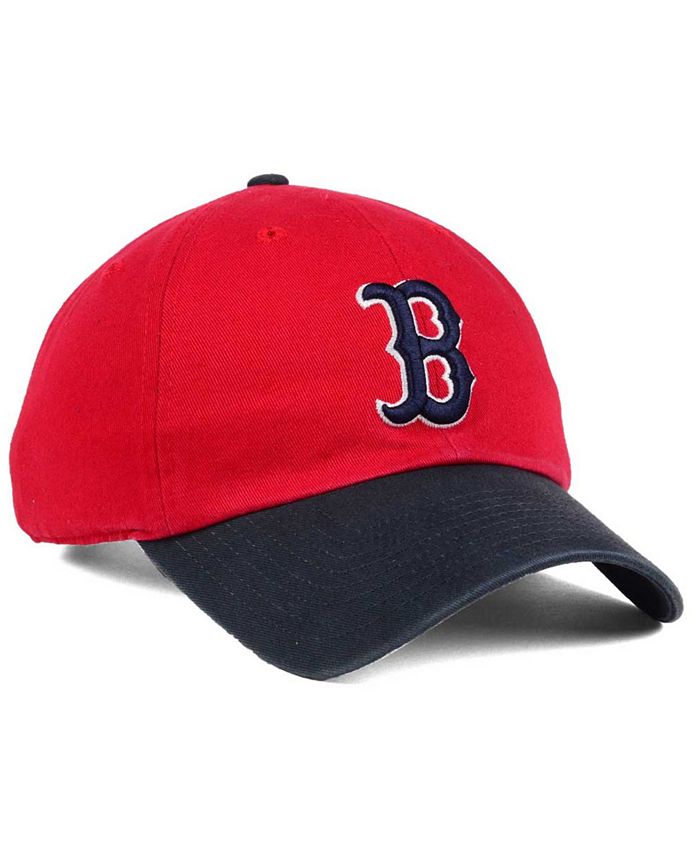 '47 Brand Boston Red Sox Cooperstown Clean Up Cap - Macy's