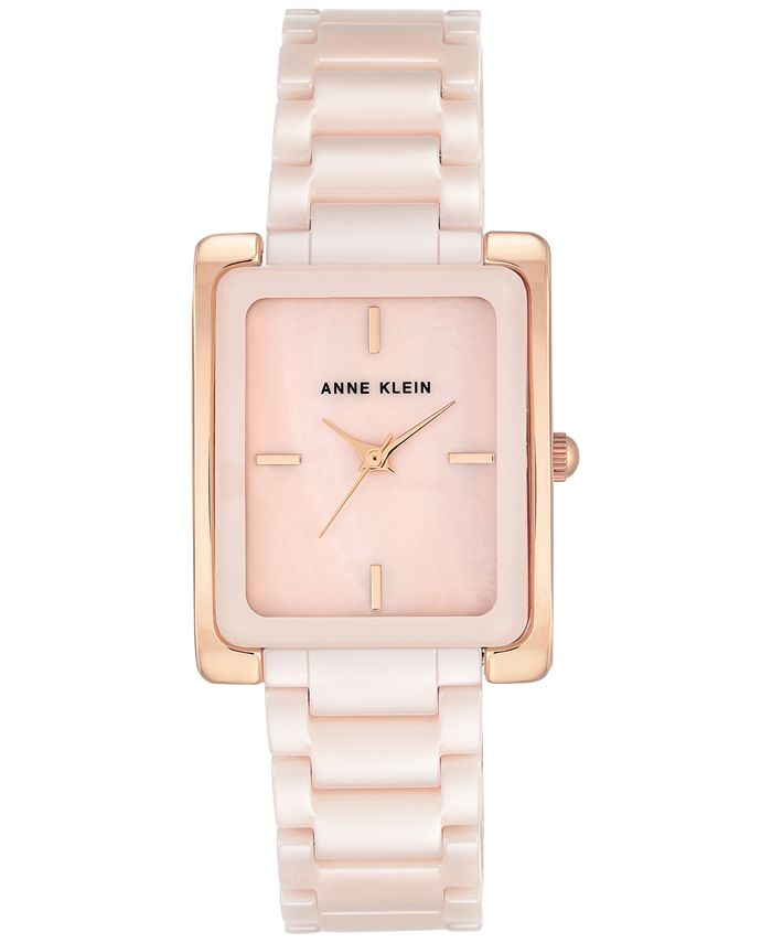 Anne klein clearance pink ceramic watch