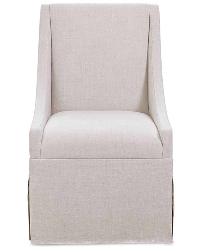 Astor upholstered deals castered dining chair