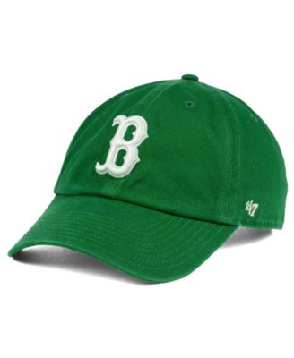 green red sox hat