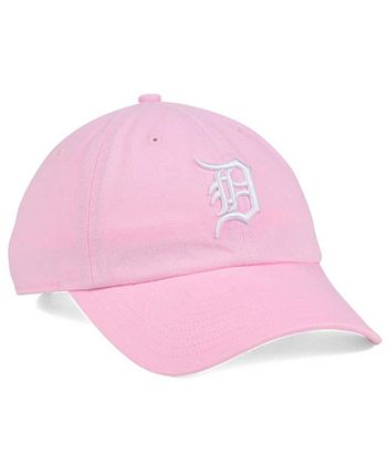 47 Brand Detroit Tigers White Rose CLEAN UP Cap - Macy's