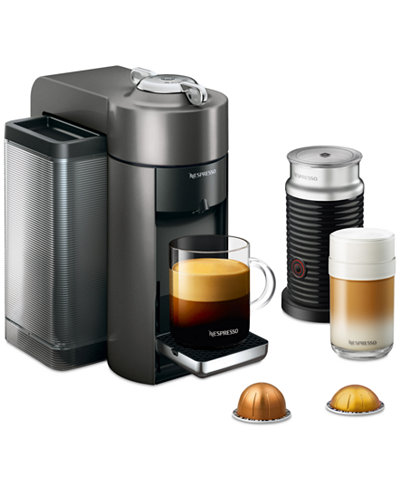 De'Longhi Nespresso VertuoLine Evoluo Coffee & Espresso Machine & Aeroccino Frother
