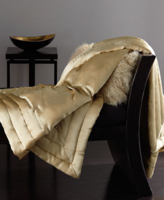 Donna Karan - Silk Quilted Throw