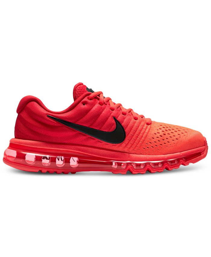 Nike Men's Air Max 2017 Running Sneakers from Finish Line - Macy's