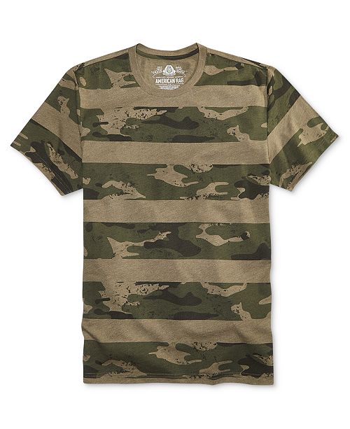 American Rag Men S Camo Stripe T Shirt Created For Macy S