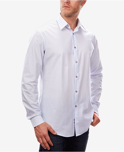 Calvin Klein Men S Slim Fit Infinite Stretch Untucked Dress Shirt