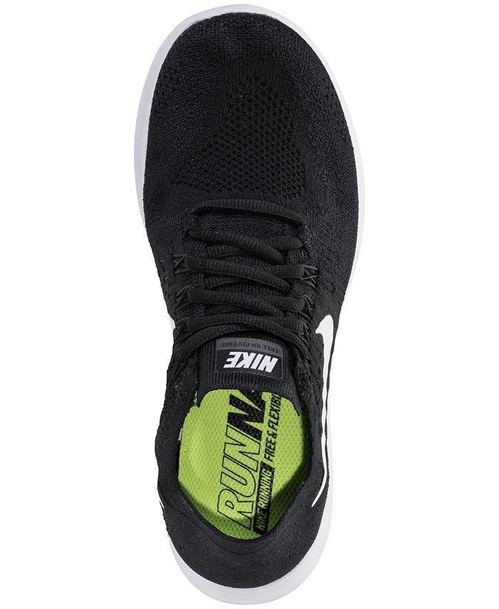 Nike Women's Free Run Flyknit 2017 Running Sneakers from Finish Line ...