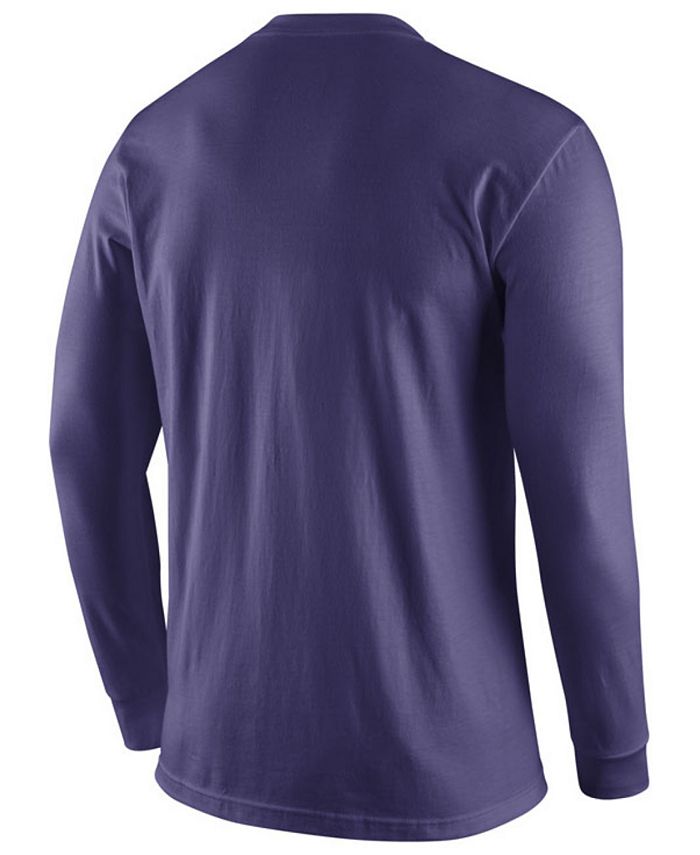Nike Men's LSU Tigers Logo Long-Sleeve T-Shirt - Macy's