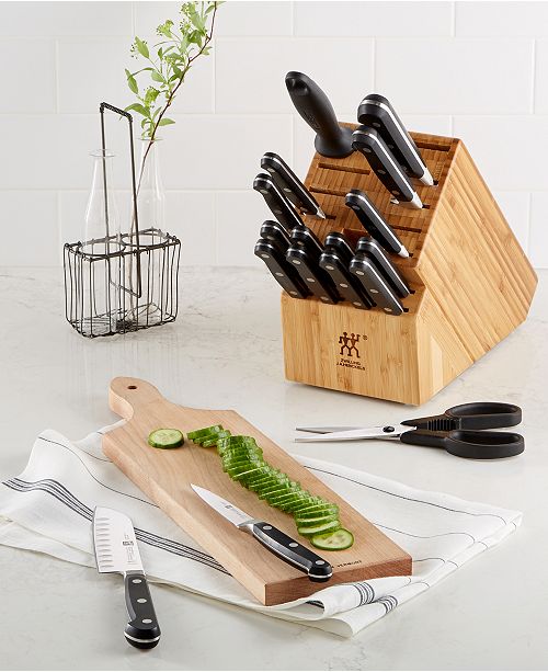 J.A. Henckels Zwilling Professional "S" 18Piece Cutlery Set & Reviews