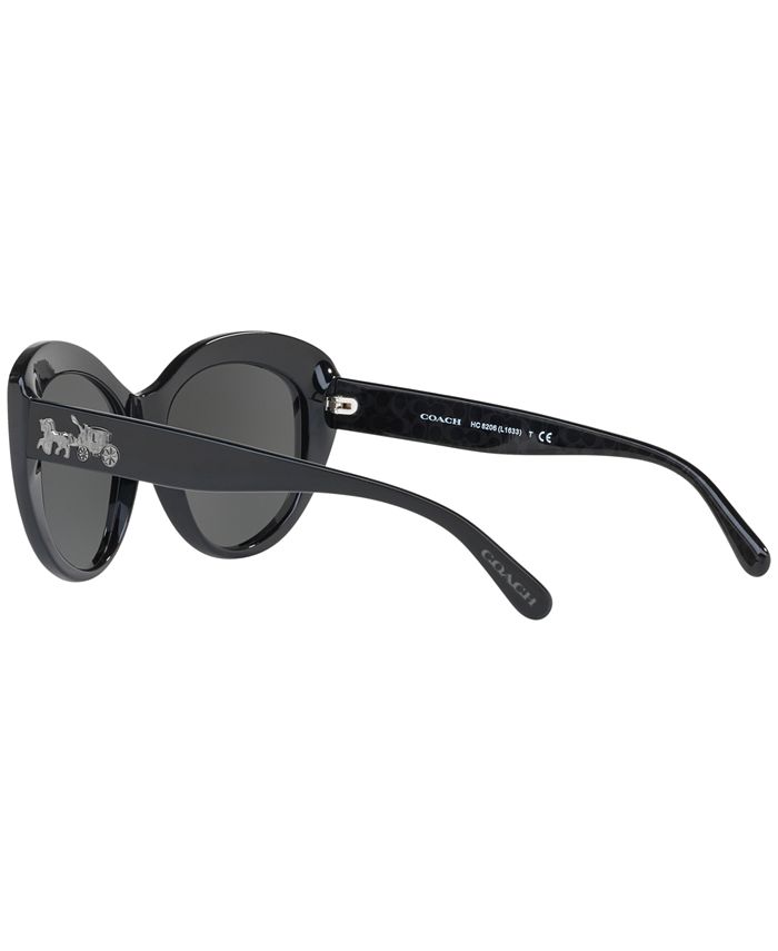 COACH Sunglasses, HC8206 55 Macy's